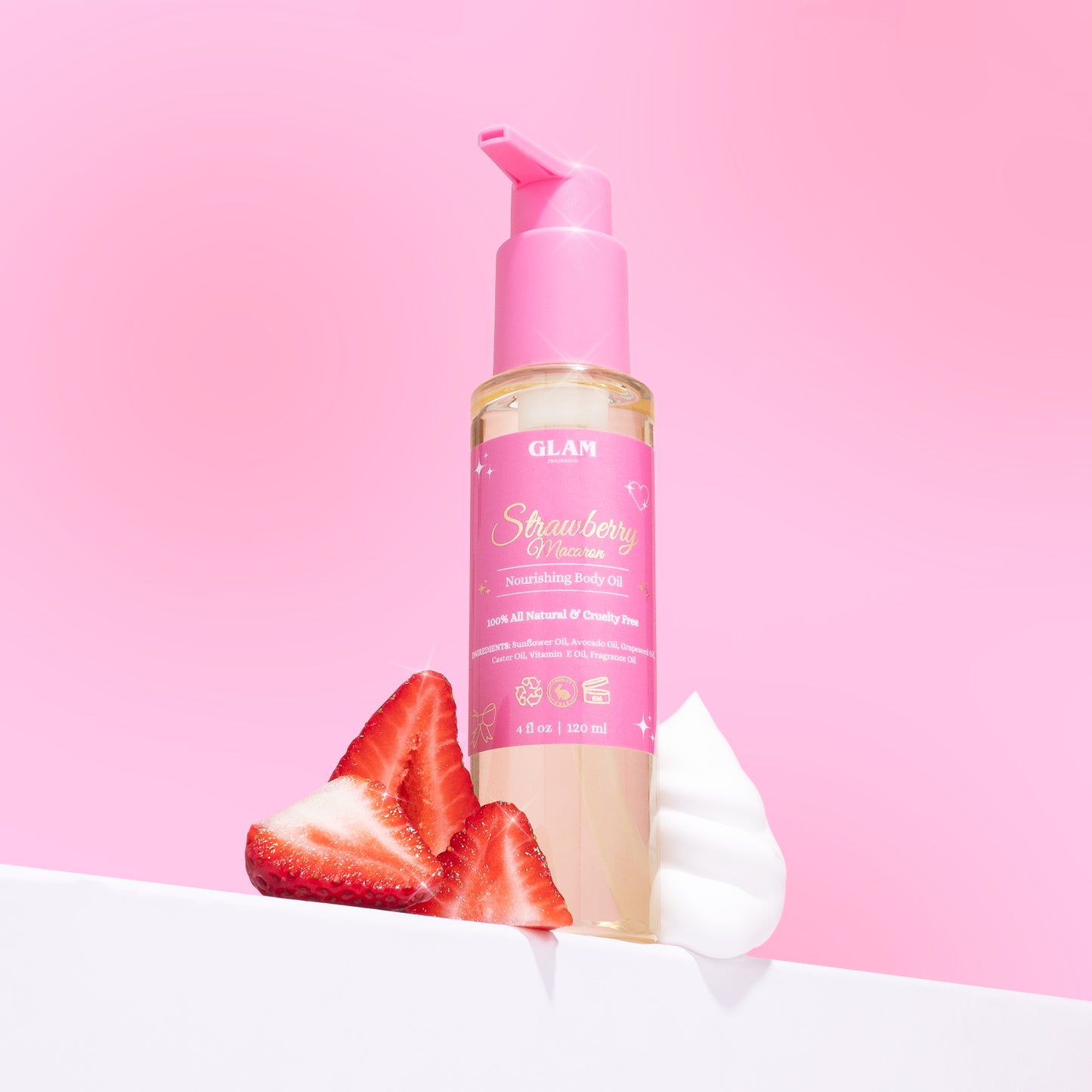 Strawberry Macaron Body Oil